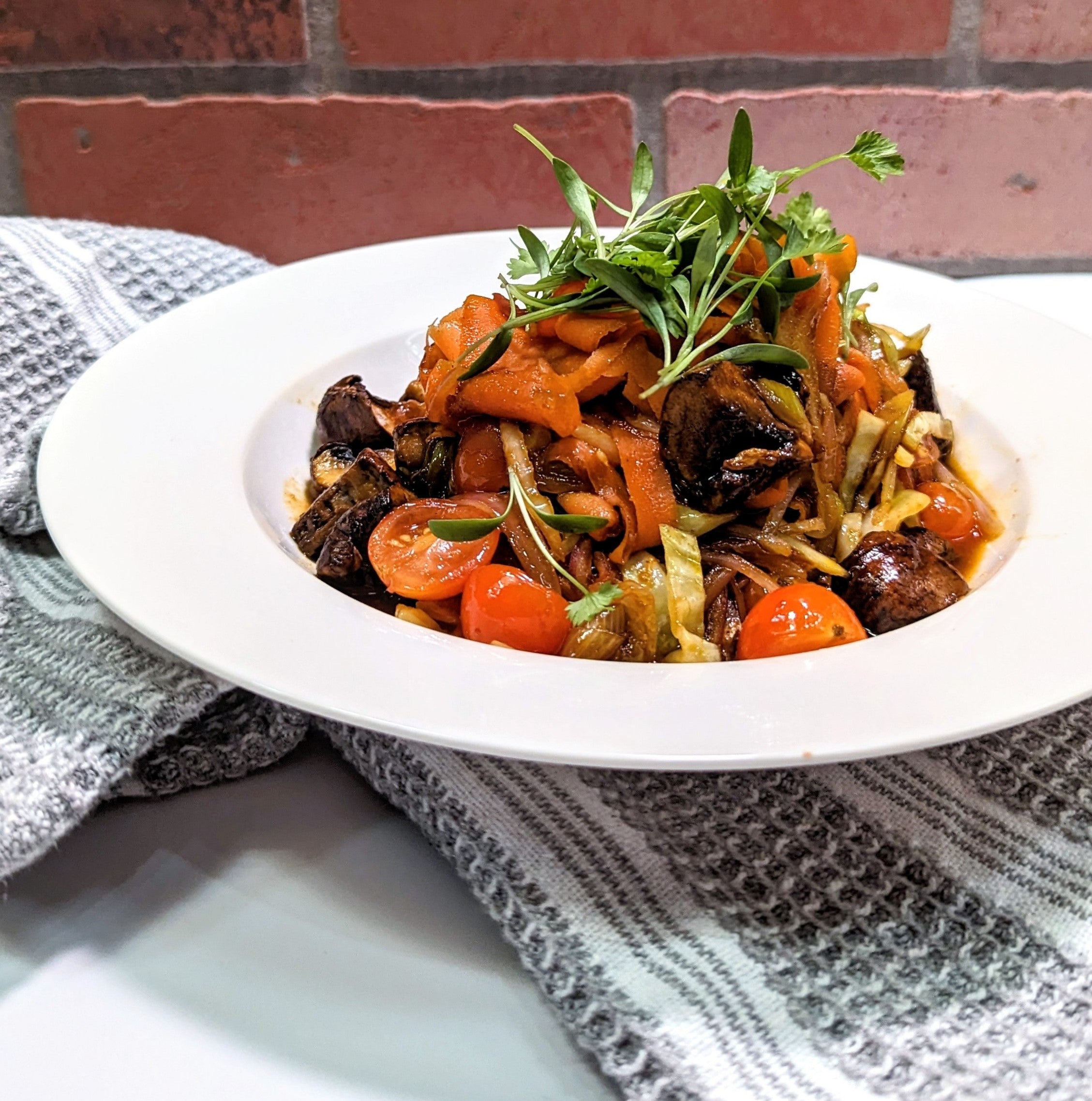 Carrot Oriental Linguini