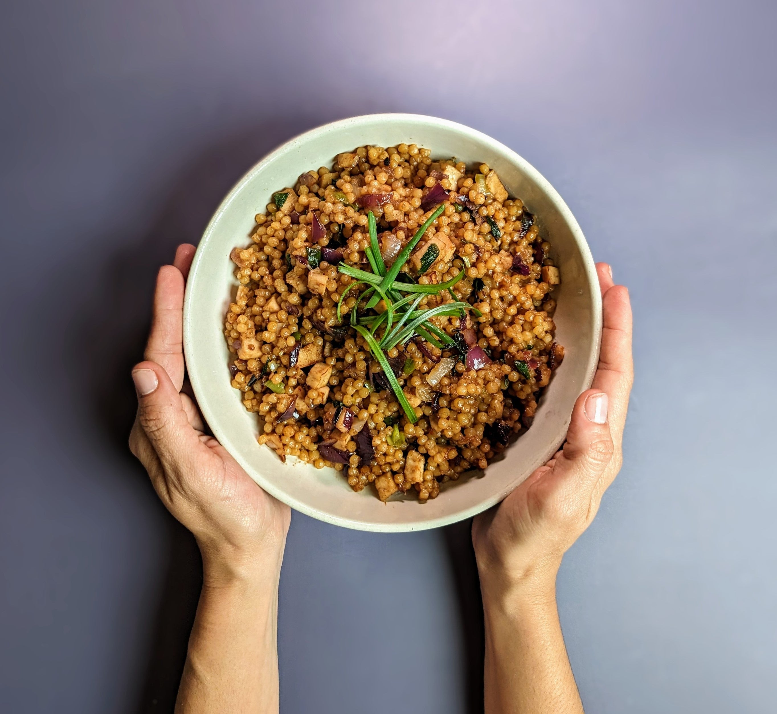 15-Minute Sesame & Ginger Stir Fried Couscous